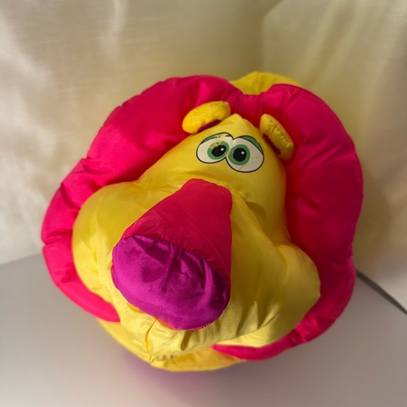 1994 Fisher Price Big Things Lion Pillow. 24” Nylon - Picture 1 of 6